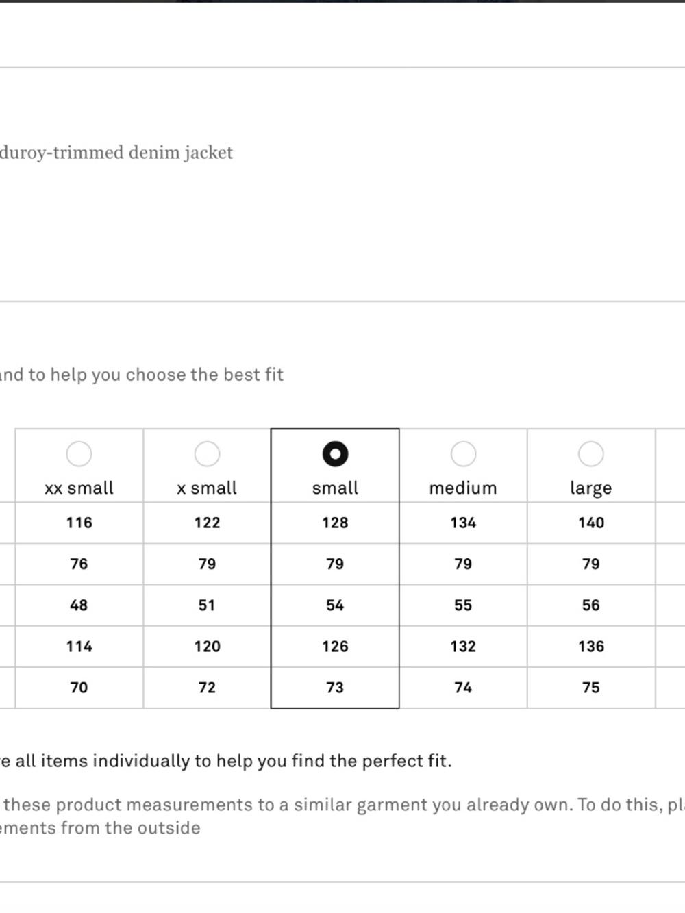 NWT Doen Pascual Jacket -- Calgary Wash / S - Picture 3 of 10